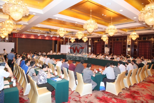 WIDE PLUS co-sponsored the 2013 Annual Meeting of the technical committee of the National Chemical and Petrochemical Automatic Control Design Center station